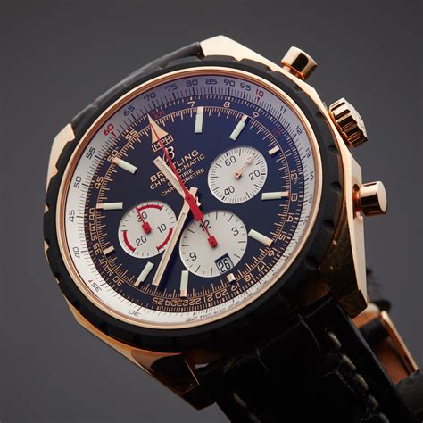 breitling chrono matic 49 rose gold|Pre.